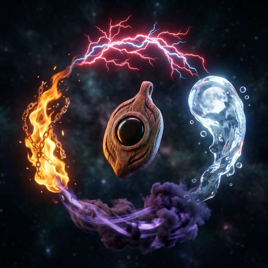 The divine Frame system, drawn as sacred engineering