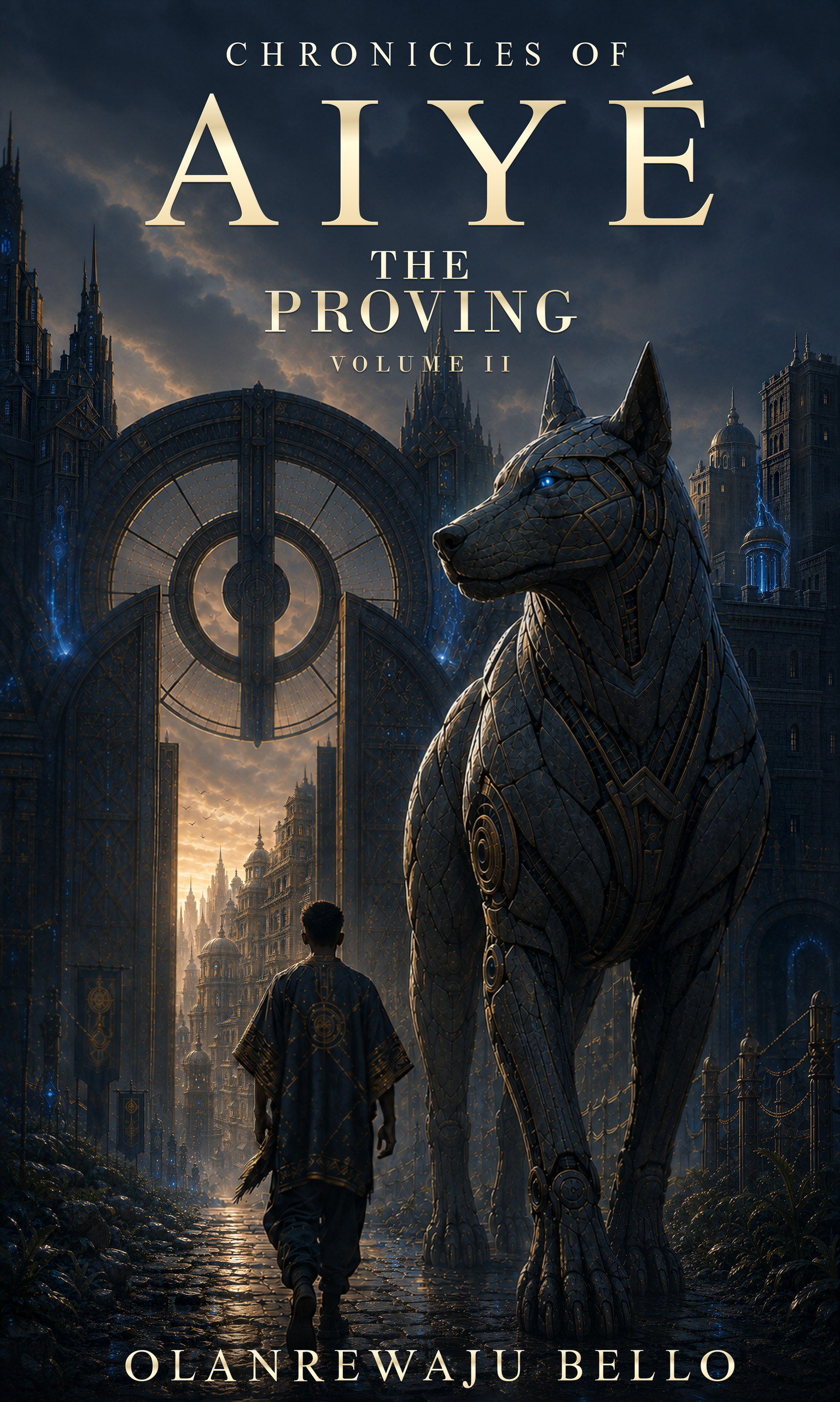 Chronicles of Aiyé — The Proving, Volume II. Official cover.